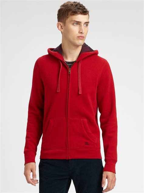 burberry brit mens hoodie long sleeve hoodie|burberry sweatshirt men 5th off.